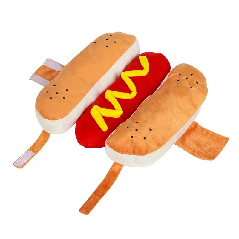 Cute Hot Dog Pet Costume