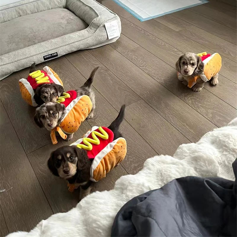 Cute Hot Dog Pet Costume
