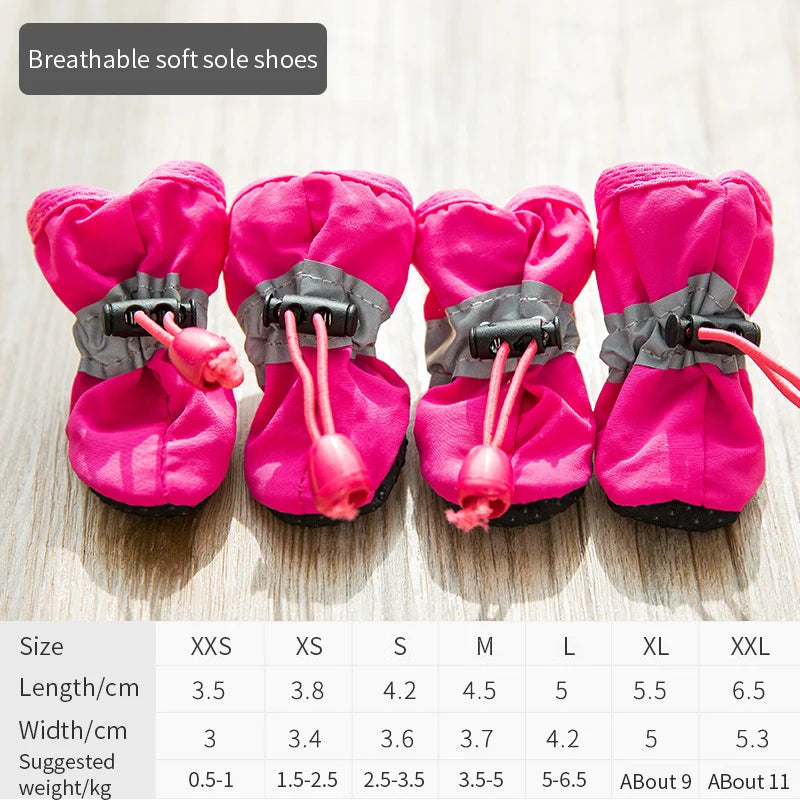 Anti Slip Waterproof Pet Shoes